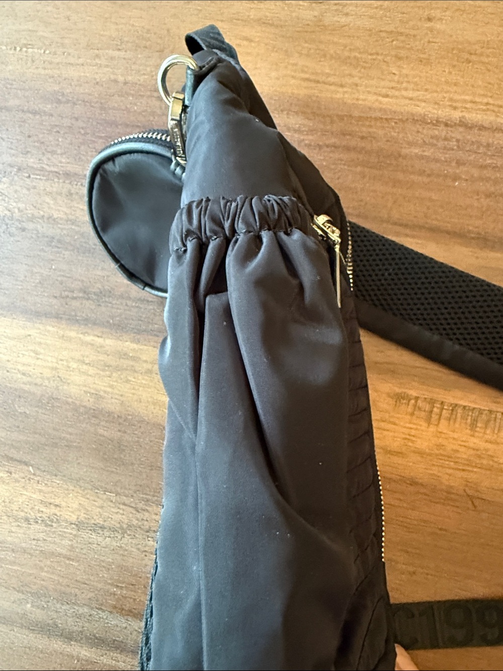 Steve Madden Black Quilted Sling Crossbody Bag - NWOT - Picture 10 of 14